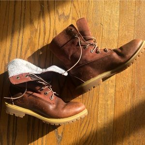 Timberland Earth Keepers Combat Winter Boot Waterproof Leather Suede